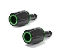 UPIKIT Marco De Protección contra Caídas para Motocicleta, Almohadilla De Choque De Carenado Deslizante para Kawasaki Z125 Z250SL Z400 Z900, Accesorios Protectores (Color : Verde)