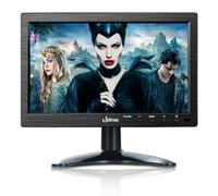 Upinva 10.1 Pulgadas Pantalla de Monitoreo Soporta HDMI AV BNC VGA Interfaz de entrada USB Pantalla de la cámara Altavoz incorporado resolución de 1280 x 800