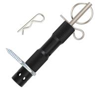 UPIQNG Alarma de viaje perimetral Alarma de cable Alarma de alerta temprana Sistema de seguridad Alarma Dispositivo de señalización de alarma Kits de supervivencia para casa de camping (negro)