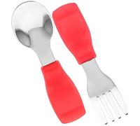 UPKOCH 1 De Combinación De Tenedor Y Cuchara Para Niños Cuchara Portátil Para Bebé Tenedor Para Niño Kit De Tenedor Cuchara Para Niños Cucharas Para Comer Cuchara De