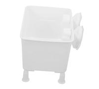 UPKOCH 1 Juego Caja De Cría De Tanque De Peces Contenedor De Cría Contenedor De Pescado Accesorios De Acuario Adorno De Peces Nido De Desove En Pecera El Plastico Blanco