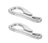 UPKOCH 1 Juego Clip De Inoxidable De Ganchos para Colgar Claves Y Objetos Pequeños Diseño Compacto Y Resistente La Corrosión para Y Actividades 2 Piezas