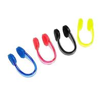 UPKOCH 1 Juego Clip Nasal De para Natación De Resistente Y Ergonómico Incluye Colores Azul Negro Y Rosa Accesorio para Adultos para Entrenamiento Y Agua 4 Piezas