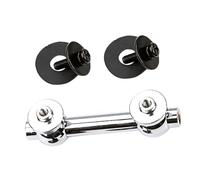 UPKOCH 1 Juego Conector de Doble Accesorios de Premium Reemplazo Color Plateado