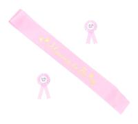 UPKOCH 1 Juego De Insignia De Correa De Hombro De Maternidad Accesorios De Foto Regalo Mamá Para Ser Pin Mamá Para Ser Faja Mamá Para Ser Placa Papá Para Ser Placa Mamá Para Ser Faja