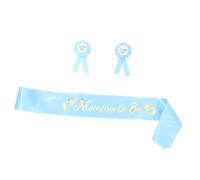 UPKOCH 1 Juego De Insignia De Correa De Hombro De Maternidad Accesorios De Fotografía Regalos De Bebé Traje Rosa Regalos De Mamá Decoración Rosa Pin De Baby Shower Insignia De Baby