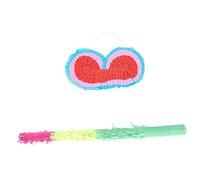 UPKOCH 1 Juego palos de piñatas para fiesta de cumpleaños decoraciones de fiesta de cumpleaños shower piñatas infantiles palo de piñata multicolor vasos de piñata de fiesta Papel