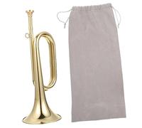 UPKOCH 1 Juego Pequeña Cuerno De Guerra Trompeta De Caballería Para Orquesta Trompeta De Orquesta Fabricante De Ruido De Trompeta Corneta Trompeta Saxaboom Orquesta De Cornetas Latón