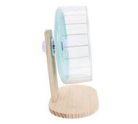 UPKOCH 1 Juego Rueda de hámster Rueda de Chinchilla Silencio s Jaula para Hamsters pequeño Hamster Accesorios Pet Shop de Rata Ejercicio de de Erizo AbS Green