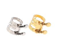 UPKOCH 1 Par Abrazadera para Boquilla de Saxofón E Clips de Saxo de Color Accesorios Duraderos y Fáciles de Instalar Estabiliza para Actuación