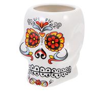 UPKOCH 1 Pc Copa De Coctel Tazas Exóticas Copa Dia De Muertos Taza De Café De La Novedad Decoración De Mesa De Fiesta Pirata Vaso De Jugo 3d Vino Taza De Té De Porcelana Cerámica