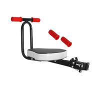 UPKOCH 1 Pieza Asiento Delantera Plegable para Bicicleta Infantil Ajustable Silla para Soporte Resistente y Instalación Color Negro