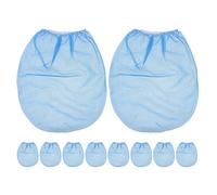 UPKOCH 10 Piezas Bolsas de Filtro de Pintura de Poliéster con Malla Fina para Coladores de Pintura, Alta e Filtración y Resistencia Química para Jardinería E Industria