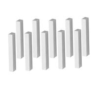 UPKOCH 10 Piezas Cejuela De Hueso Bruto Para Guitarra De Repuesto De Hueso De Vaca Para Puente De Guitarra Eléctrica y Acústica