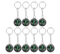 UPKOCH 10 Piezas Llavero Brújula Esférica Portátil 10 Unidades, Bola de Navegación para Senderismo Camping y Viajes, Accesorio Ligero para Exploradores y Actividades al Aire Libre