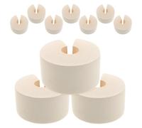 UPKOCH 10 Piezas Protector de Dedos para Puertas Unidades Topes Anticolisión Nbr Ajustables Cojines de Seguridad para Mascotas Protección Suave para Dormitorios Cocina y Oficina