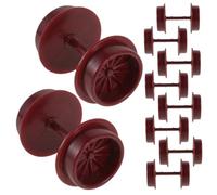 UPKOCH 10 Piezas Ruedas de Plástico para Tren de Juguete Accesorios DIY para Manualidades Ruedas para Trenes Infantiles Repuestos para de Tren Creativas