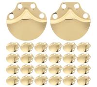 UPKOCH 100 Escamas de Acero Inoxidable para armaduras de Disfraces: Materiales para Crear armaduras Medievales para Obras de Teatro renacentistas históricas.