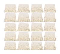 UPKOCH 100 servilletas de papel con lunares dorados - Servilletas desechables decorativas para bebidas y cócteles, ideales para bodas, aniversarios, despedidas de soltera y otros eventos.