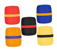 UPKOCH 10piezas Cubiertas De Esponja Para Micrófono Antiviento Fáciles De Instalar Compatibles La Mayoría De Micrófonos Standard