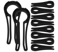 UPKOCH 10piezas Cubiertas De Seguridad Para Perillas De Gas De Bloqueo Infantil Protección Para Cocinas Mascotas Al Estufa De Gas Instalación y Compatible Varios