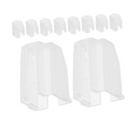 UPKOCH 10piezas De Aguja Para Tocadiscos Fundas De Plástico Reutilizables Fundas Protectoras Para Agujas De Discos Protección Duradera