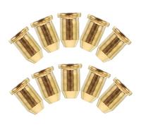 UPKOCH 10piezas Férulas y Fáciles De Usar Para Cuerdas De Guitarra Eléctrica Tapas De Metal Suministros Profesionales