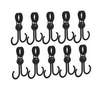 UPKOCH 10piezas Gancho Para Cochecito Ganchos Multiusos Resistente Para Supermercado Práctico