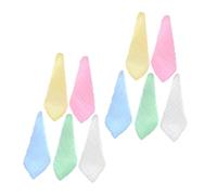 UPKOCH 10piezas Toallitas De Algodón Para Bebés De Suaves y Absorbentes Baño La Higiene Facial Cuidado Diario Del Recién Nacido