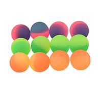 UPKOCH 12 Piezas Bola Hinchable Flotar Pequeños Orbe Pelota Para Juguete Mini Bolas a Granel Bolas Rebotando Vistoso Caucho