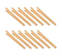 UPKOCH 12 Piezas Pinzas de Bambú Montessori para Desarrollo de Habilidades Herramientas Educativas para y con Bolitas