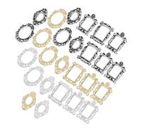 UPKOCH 120 Piezas Mini Gallery Frame Vintage Alloy Miniature Picture Frames For Dollhouse DIY Micro Ornaments