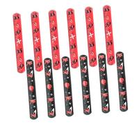 UPKOCH 12piezas Pulseras Ninja Slap De Presión Juguetes De Recuerdo Para Fiestas Pulseras Creativas Para Decoraciones De Fiestas Ninja