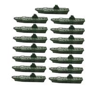 UPKOCH 15 Piezas de Portaaviones Miniatura Figuras Detalladas de Barcos de Guerra para Educativos y Decoración de Mesas de Arena Juguetes para Coleccionistas