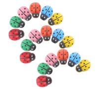 UPKOCH 150 Piezas Mini Ladybug Figurines Resin Crafts Weatherproof Garden Accessories For DIY Microlandscape Outdoor Decoration Mixed Color