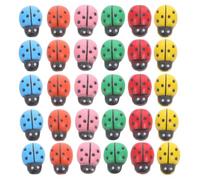 UPKOCH 150 Piezas Mini Resin Ladybug Figurines Accessories For DIY Crafts Micro Landscape Decorations For Small Spaces