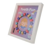 UPKOCH 1juego Caja De Almacenamiento Para Dientes De Leche De Niño Niña Organizador De Recuerdos Para Primer Diente Diseño Adorable y Resistente Único Para Nuevos Padres