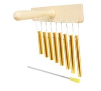 UPKOCH 1juego Instrumento De Percusión De Tubo De Aluminio De Tonos Para Niño Niña Chime De Viento Monofónico Para Educación Musical y Actividades Grupales