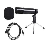 UPKOCH 1juego Micrófono De Condensador USB con Soporte Tripode para Grabaciones Pc y Streaming Minimiza Ruido De Fondo y Aisla Sonido Compatible con Ordenadores De Escritorio y