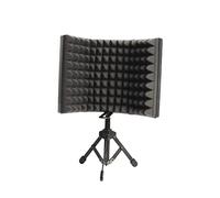 UPKOCH 1juego Panel De Aislamiento Acústico Para Micrófono Escudo Insonorizante Soporte De Escritorio Reducción De Ruido y Protección Contra Viento Para Grabación De Voces y Música