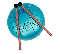 UPKOCH 1juego Tambor De Lengua De Inoxidable Instrumento De Percusión Portátil Para Principiantes Para Práctica y Diseño Para Relajación Musical y De Preocupaciones