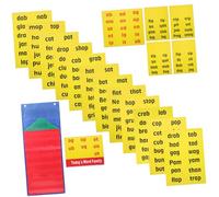 UPKOCH 1juego Tarjetas Educativas para Ortografía Inglés para Aprender El Alfabeto y Mejorar Habilidades Cognitivas