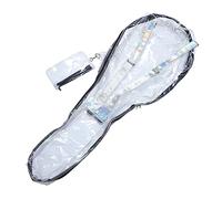 UPKOCH 1pieza Bolsa De Guitarra Transparente Doble para Guitarra De Mochila Práctica y