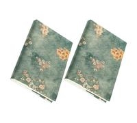 UPKOCH 2 Fundas de Tela Reutilizables para Libros A5, Protector Versátil y Decorativo para Cuadernos y Planners, Diseño Único Adecuado para Estudiantes