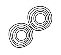 UPKOCH 2 Juegos Anillos Flotantes para Acuario Set Aislamiento para Acuáticas Diseño y Funcional para Alimentación de Peces y Decoración de Acuarios