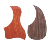 UPKOCH 2 pegatinas autoadhesivas de madera para golpeador de guitarra acústica y eléctrica, para accesorios de bajo de 39/40/41 pulgadas.