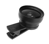 UPKOCH 2 Piezas 2 En 1 Mejora Tu Teléfono Inteligente Fotografía Metal Gran Angular Macro Lente Clip Universal-