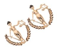 UPKOCH 2 Piezas Broche Justicia Pin Solapa Abogado Escala Vintage para Estudiantes Derecho y Profesionales Regalo Ley para Hombres y Mujeres