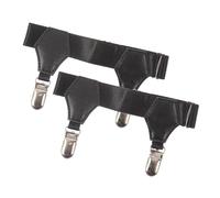 UPKOCH 2 piezas Calcetines Tirantes Antideslizantes Unisex Soporte para Medias y Calcetas Clip Fijo para Mujer y Hombre Ligero y Práctico