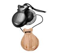 UPKOCH 2 Piezas Castañuela españa Instrumentos para Adultos Instrumento de percusión de Madera Instrumento de percusión de castañuelas de Madera castañuelas de Madera para Adultos